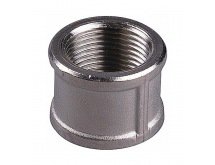 Муфта латунь 3/4" В-В General Fittings никель купить