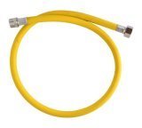 Шланг газовый ПВХ 3/4" Г/Ш 120 см желтый ELKA