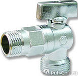 Кран шаровый угловой 1/2"х3/4" Н-Н Fornara купить