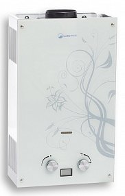 Газовый проточный водонагреватель WERT 10EG WHITE GLASS , арт. W1409 купить Газовый проточный водонагреватель WERT 10EG WHITE GLASS , арт. W1409 купить