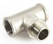 Тройник 3/4" В-Н-В Т никель GF купить