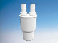 Адаптер для стиральной машины двойной 40/50мм, вход D=14 мм, 1/2"Н McAlpine