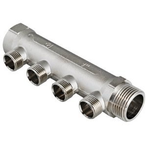 Коллектор VALTEC 1"х1/2" НР 4 выхода купить Коллектор VALTEC 1"х1/2" НР 4 выхода купить