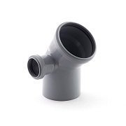 КВ Отвод 110/45 с выходом 50 (правый), Политэк купить