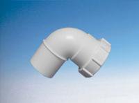 Отвод 90гр 40х1,5" 40C-WH, McAlpine